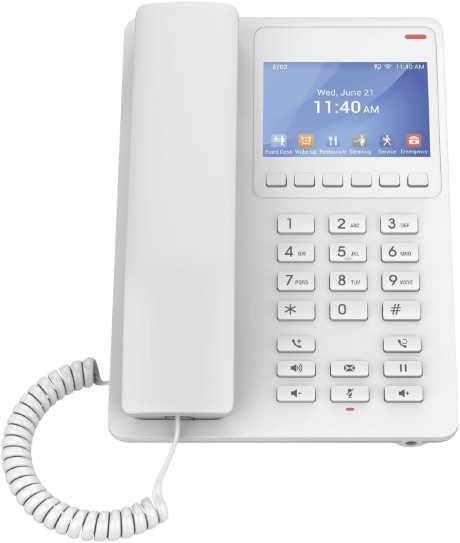 Phone For Footer | Voxio Phone for kids showing a simple home phone designed for safe family calling with no apps, no internet browsing, and no social media